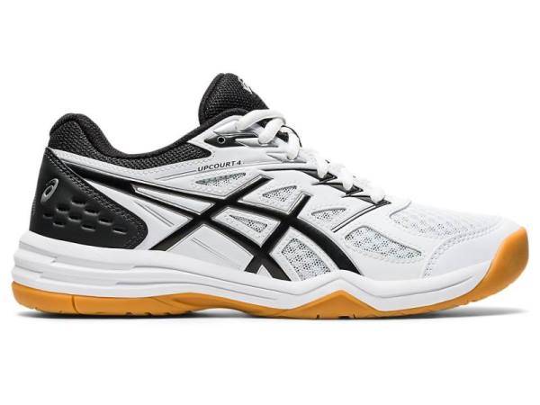 Asics Volleybalschoenen Dames, UPCOURT Zwart/Wit - Asics Loopschoenen Outlet | B0916358-YO